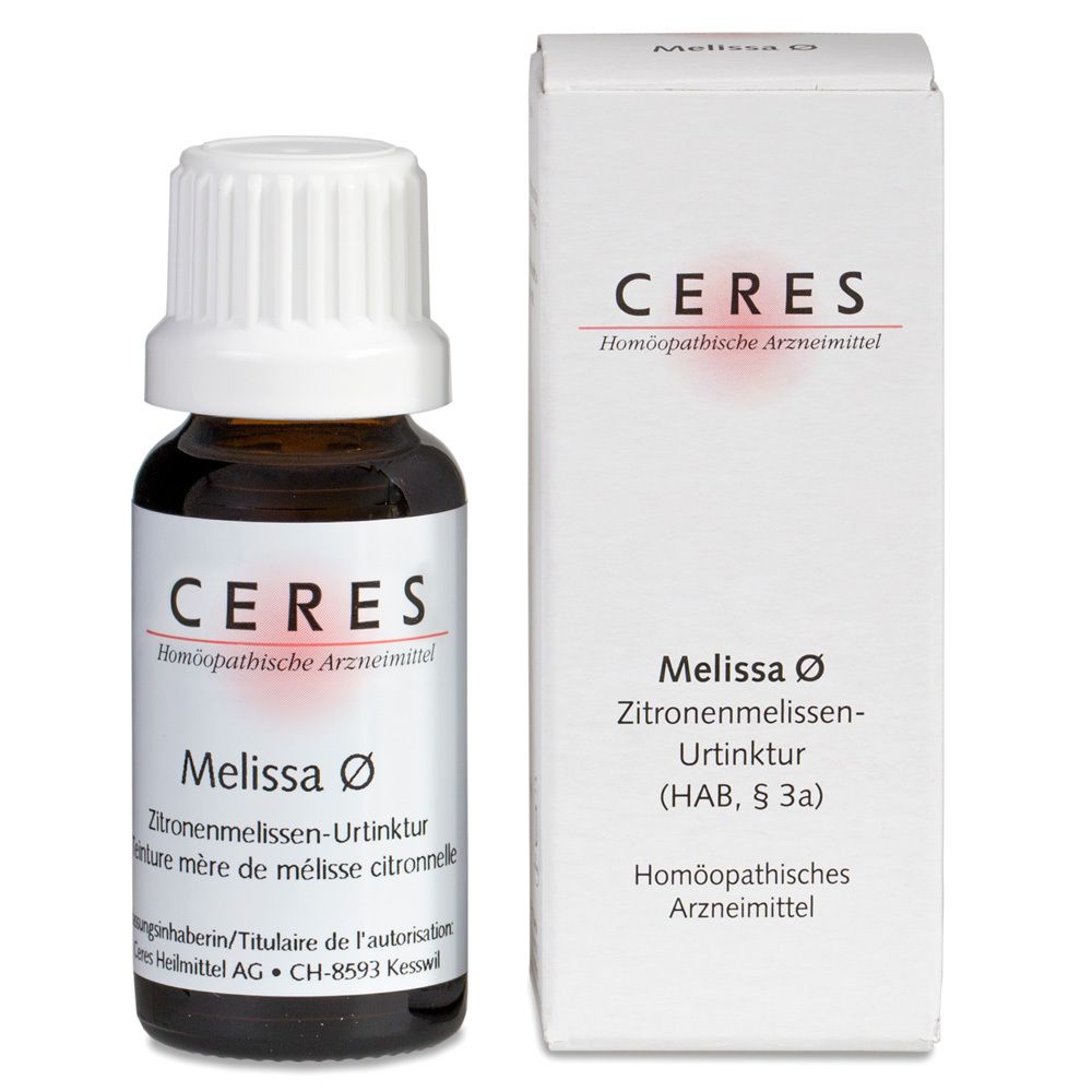 CERES Melissa Officinalis Urtinktur
