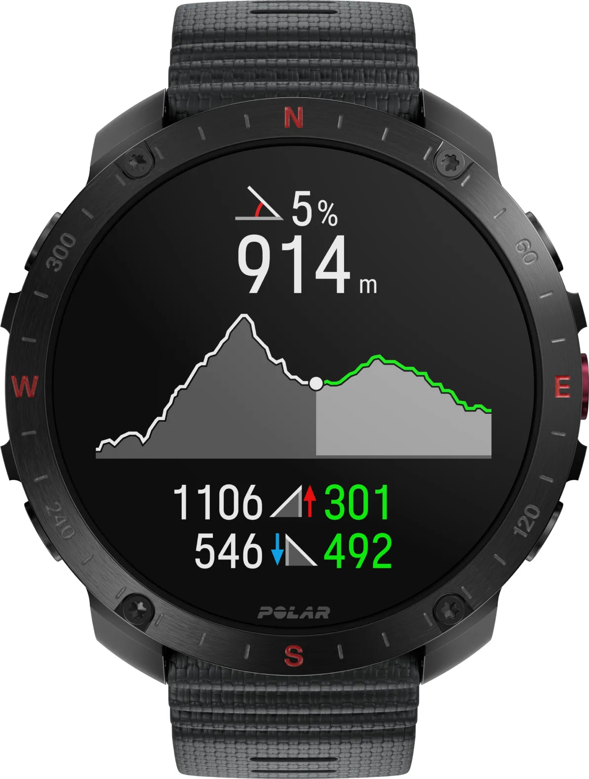 Polar Grit X2 Pro H&L Black
