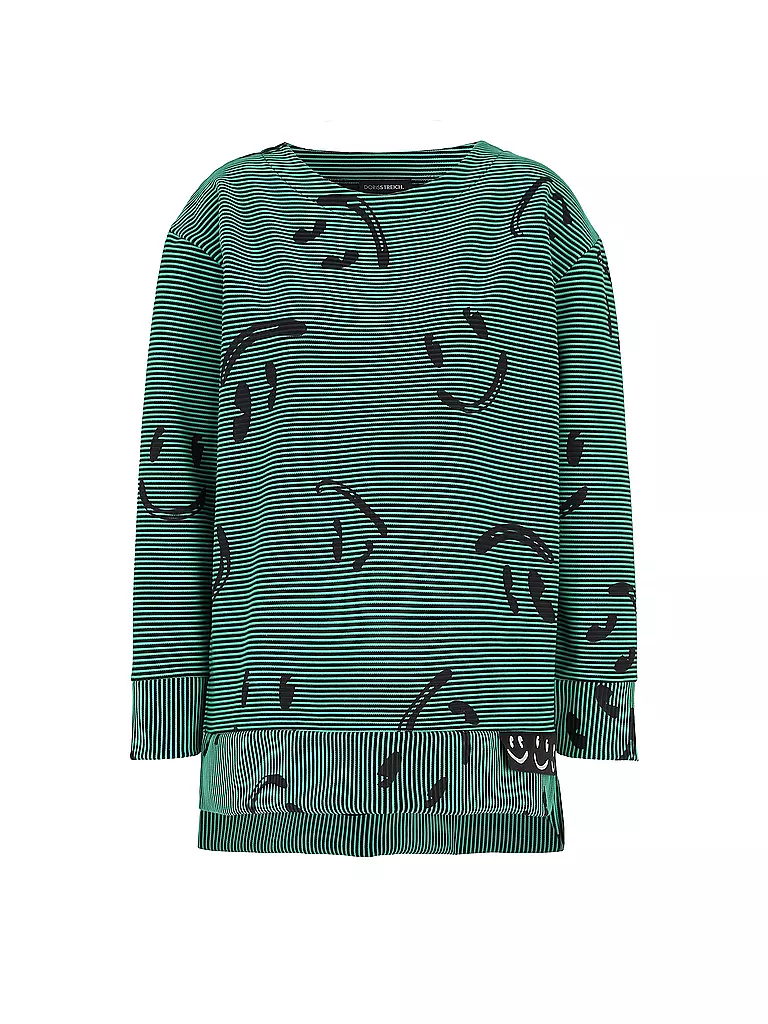 DORIS STREICH Sweater dunkelgrün