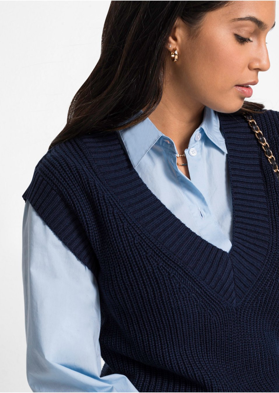 Pull sans manches