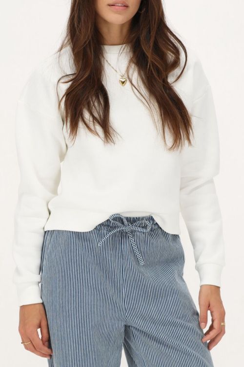 Witte sweater 