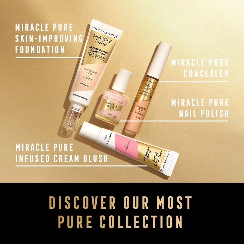 Max Factor Miracle Pure Skin-Improving Foundation 30 ml - 85 Caramel