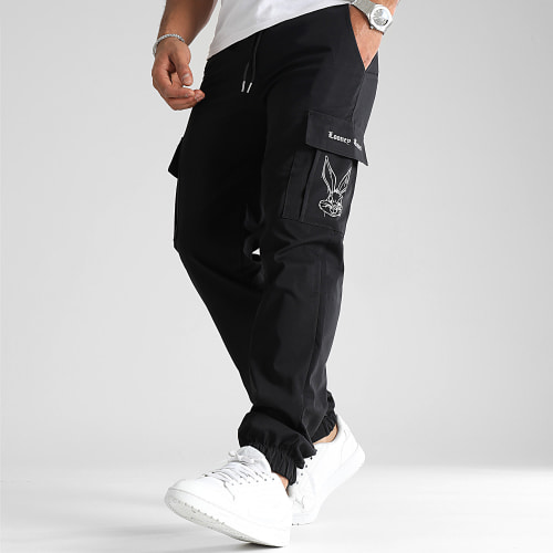 Pantalon Cargo Angry Bugs Bunny Noir