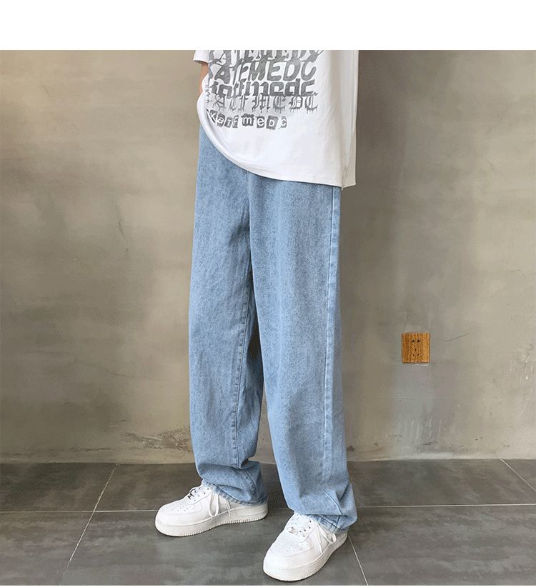 YERGO - Wijde jeans