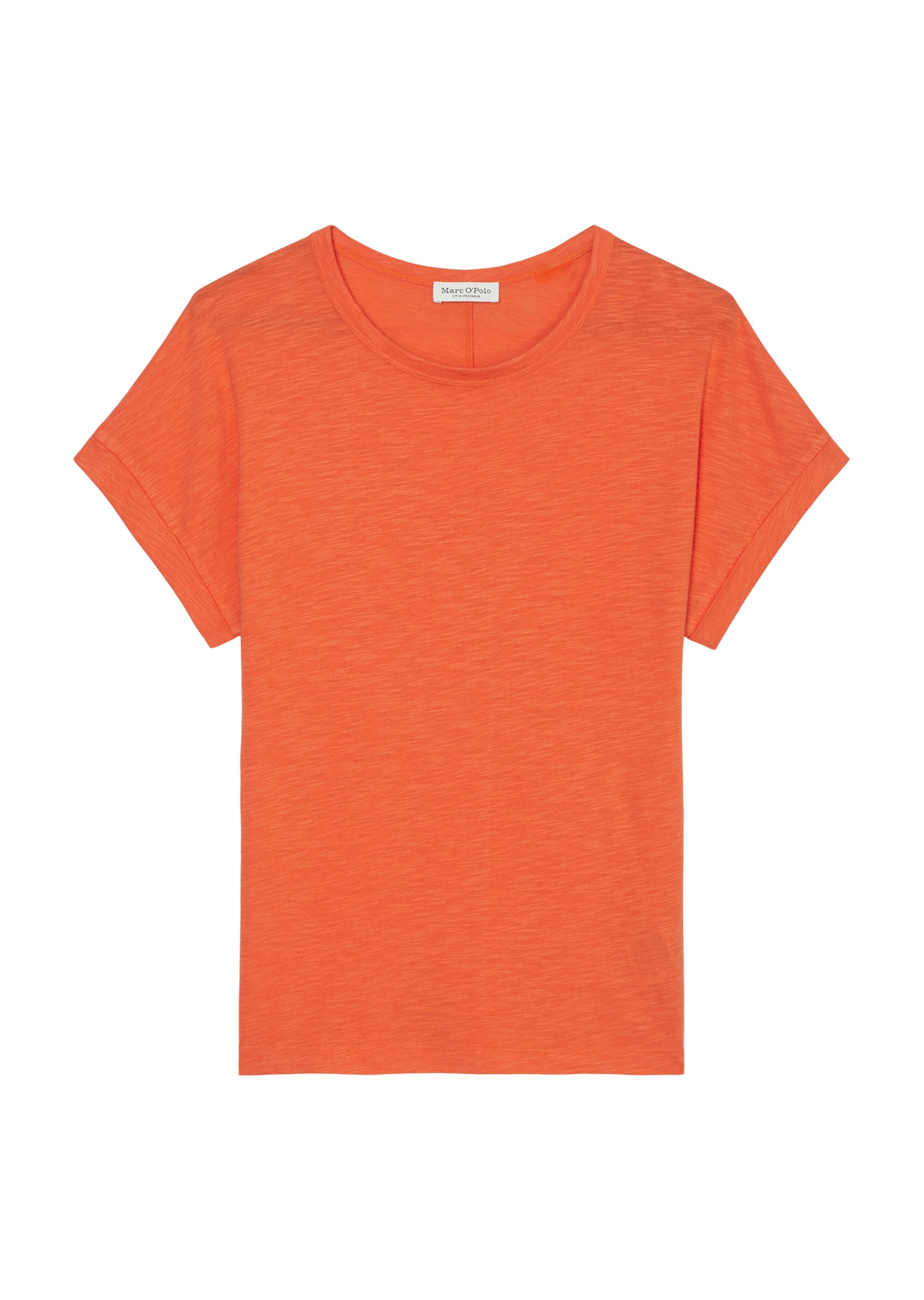 T-Shirt loose aus Slub-Jersey