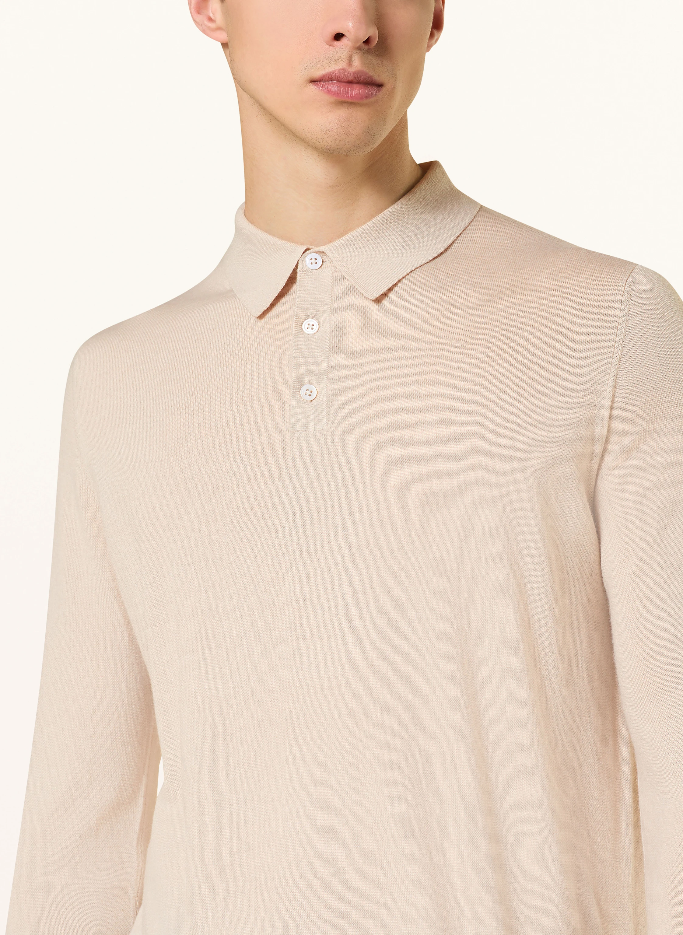 STROKESMAN'S Strick-Poloshirt