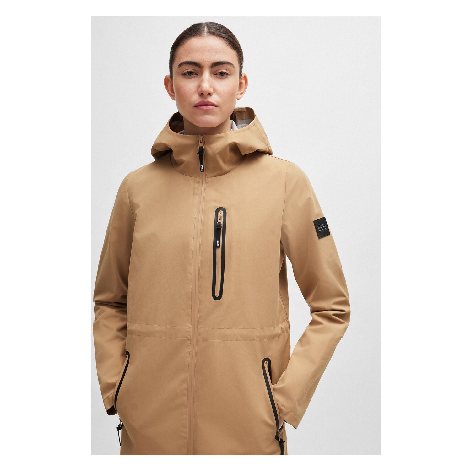 BOSS EQUESTRIAN Hardshell-Parka Leni - camel
