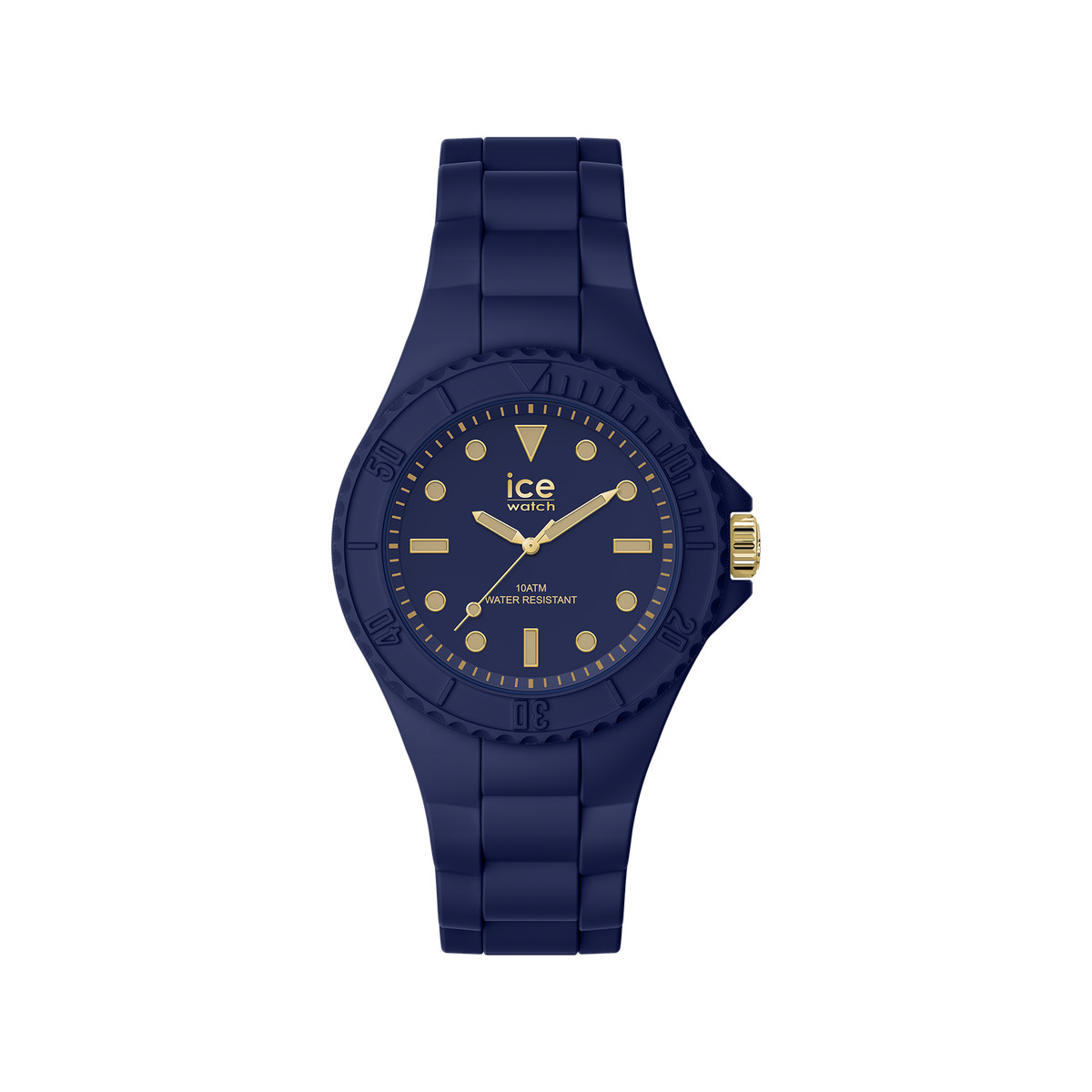 Montre Ice Watch Femme silicone bleu.