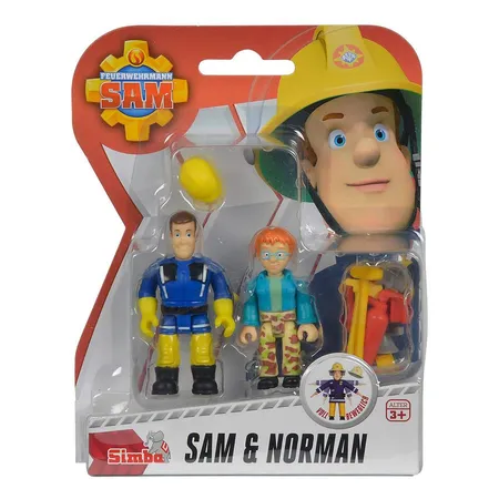Simba Feuerwehrmann Sam Figuren im Doppelpack, sortiert