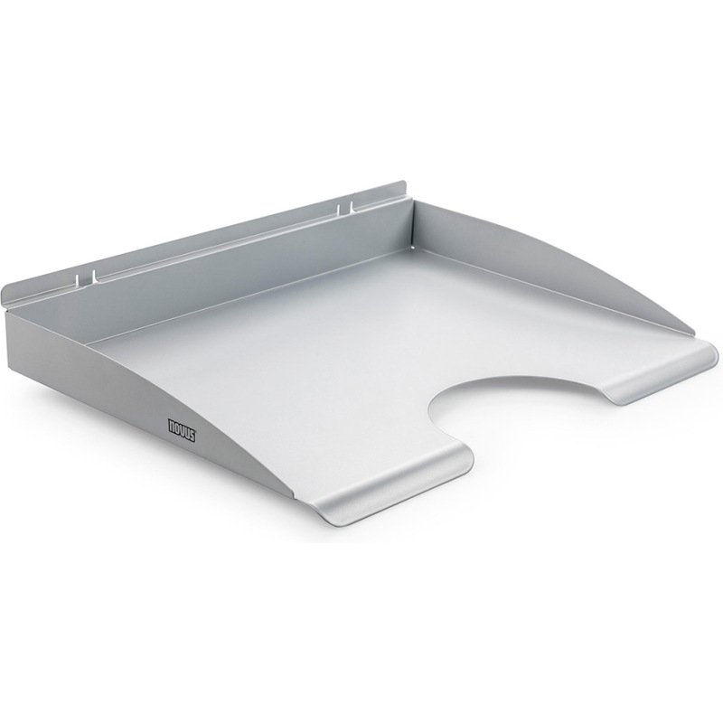 Corbeille novus courrier system metal laque documents  jusqu'a a4 charge utile 2kg   327x35x210mm