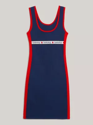 Vestido curto justo Tommy x Awaw NY