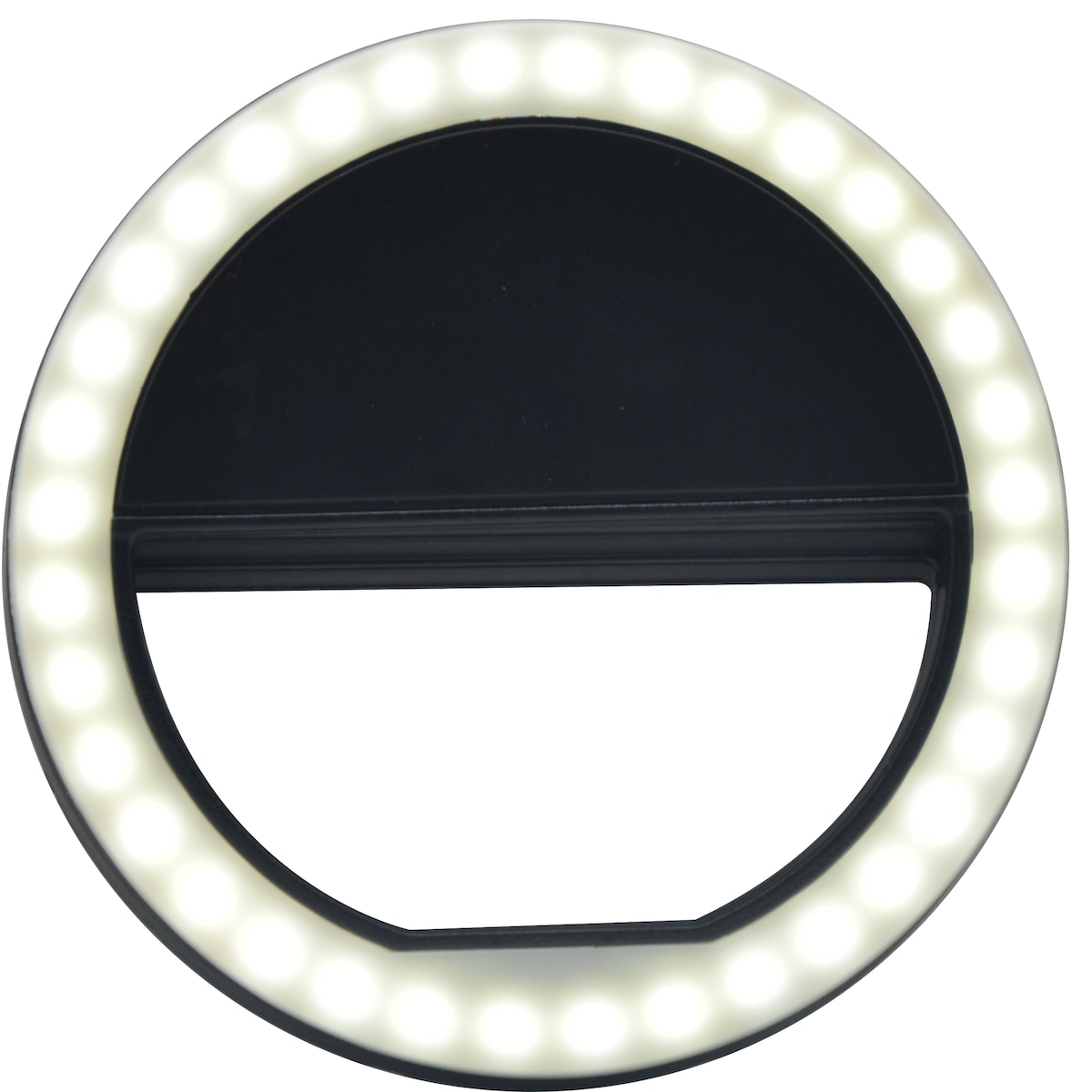 Picture Me Pro Selfie lampe (sort)