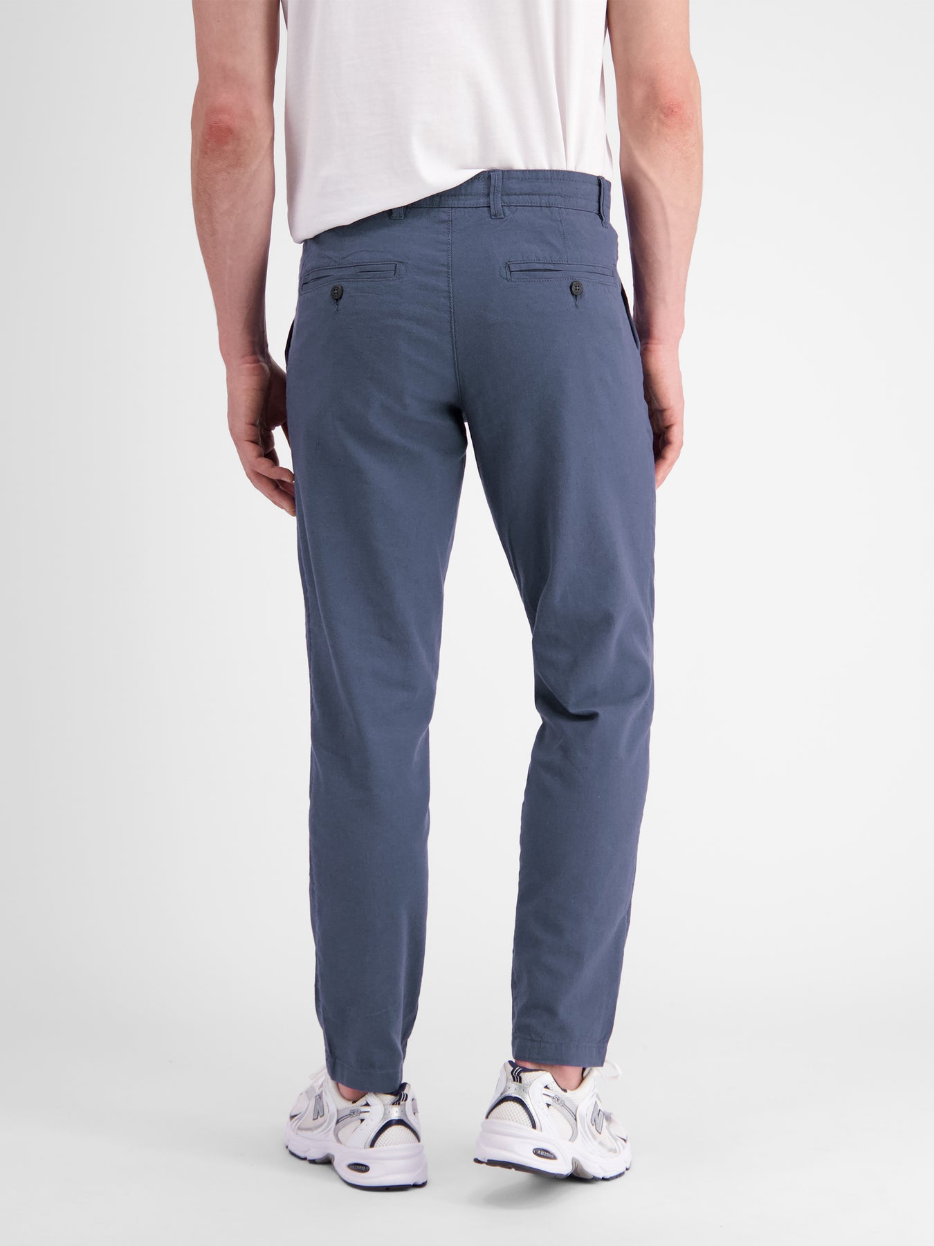 Baumwoll-Leinen Chino