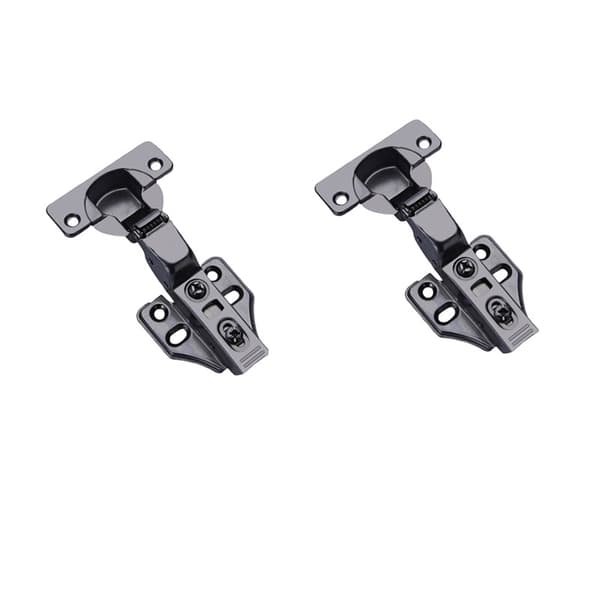 INF Skjult hengsel med myk lukking, hydraulisk hengsel for tykke dører (2-pakning)
