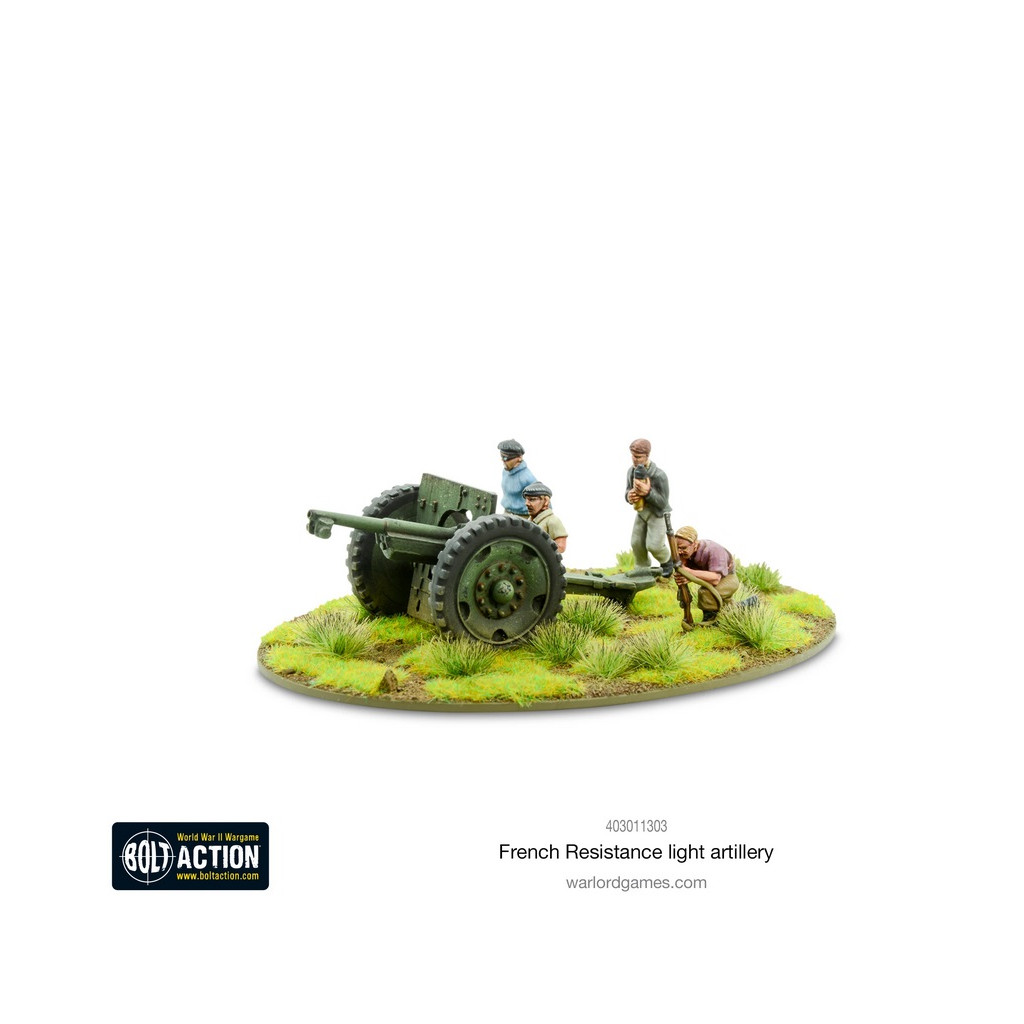 Bolt Action - French Resistance Light Artillery