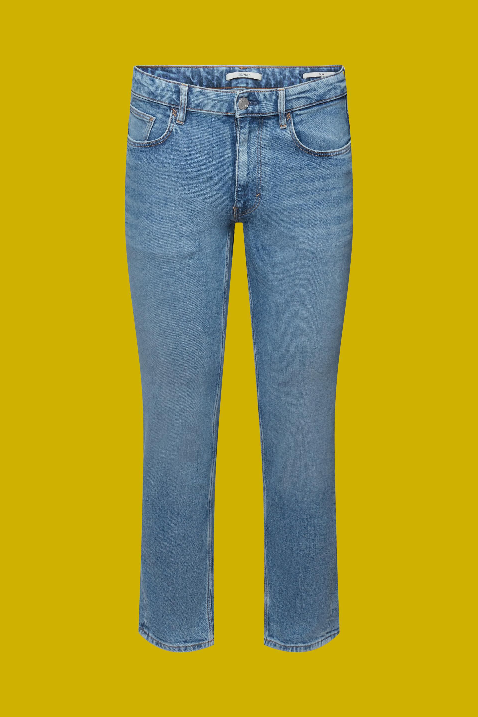 Jean slim en coton stretch