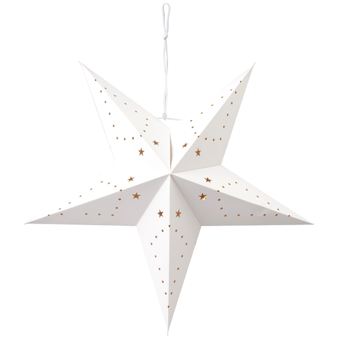 LED-Stern - aus Papier - Ø = 62 cm