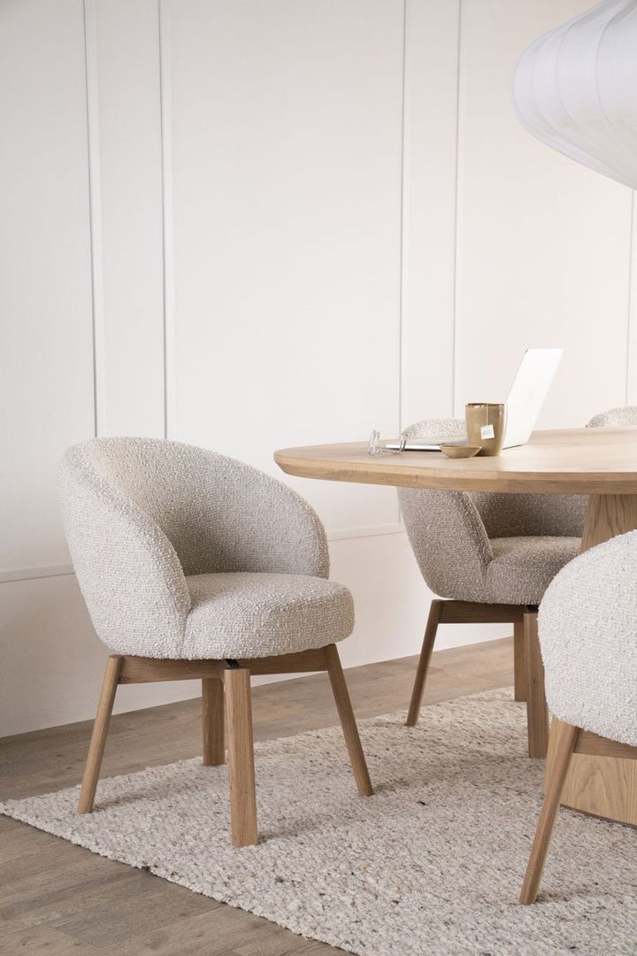 Eetkamerstoel Livia Beige van Eleonora