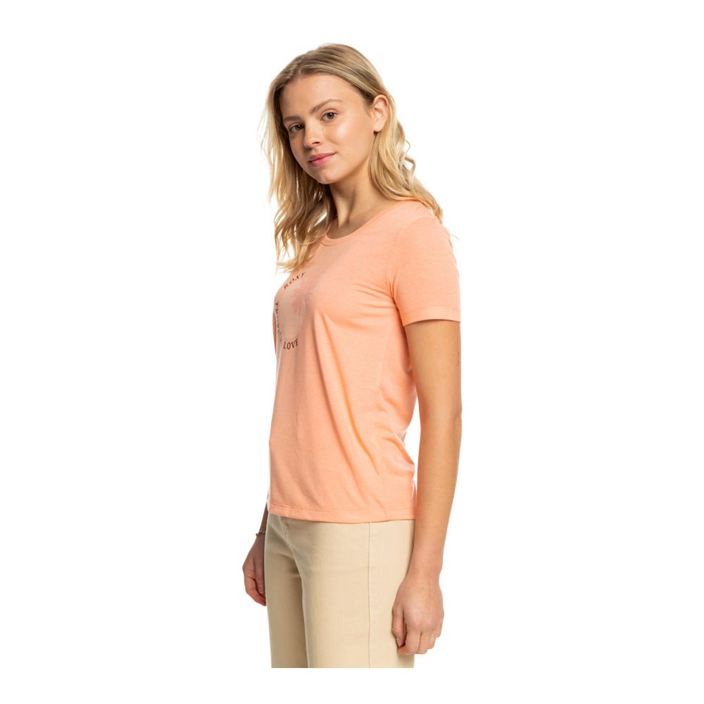 Roxy CHASING THE WAVE - Tee-shirt Femme papaya punch