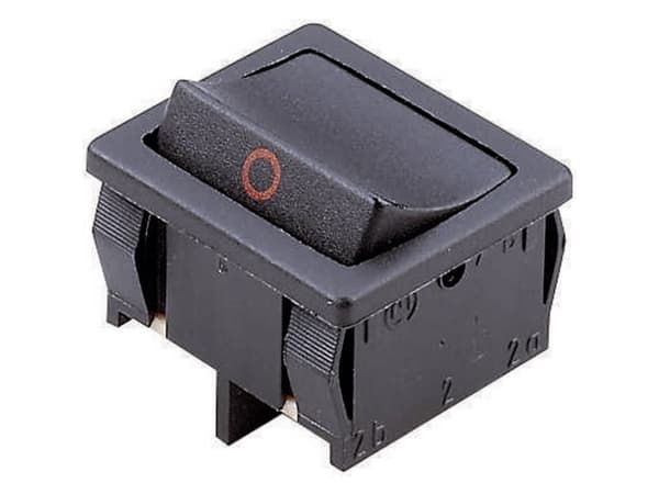 Marquardt 1809.1302 Vippekontakt 1809.1302 250 V/AC 6 A 2 x (On)/Off/(On) IP40 Tastende/0/Tastende 1 stk