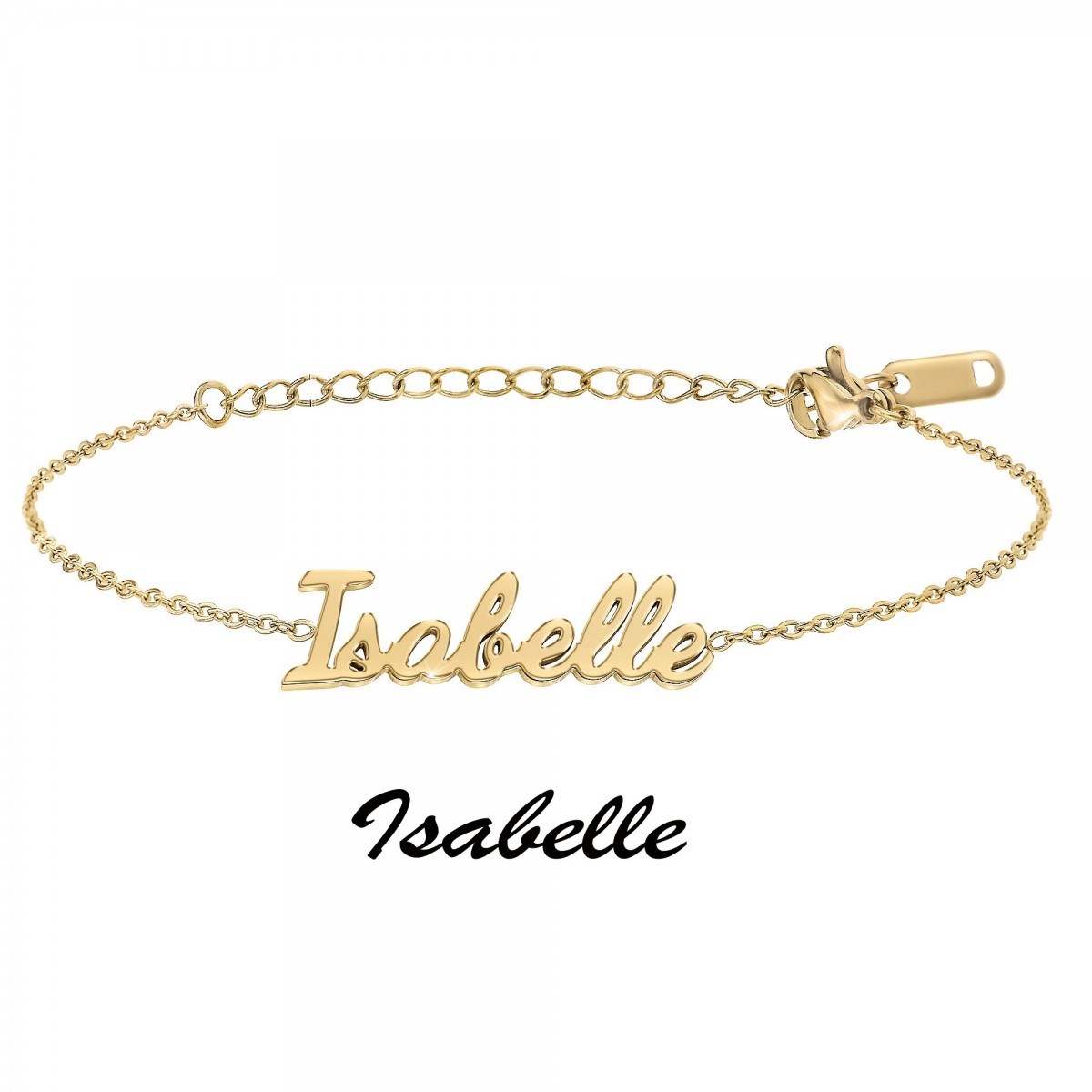 Isabelle - Bracelet prénom