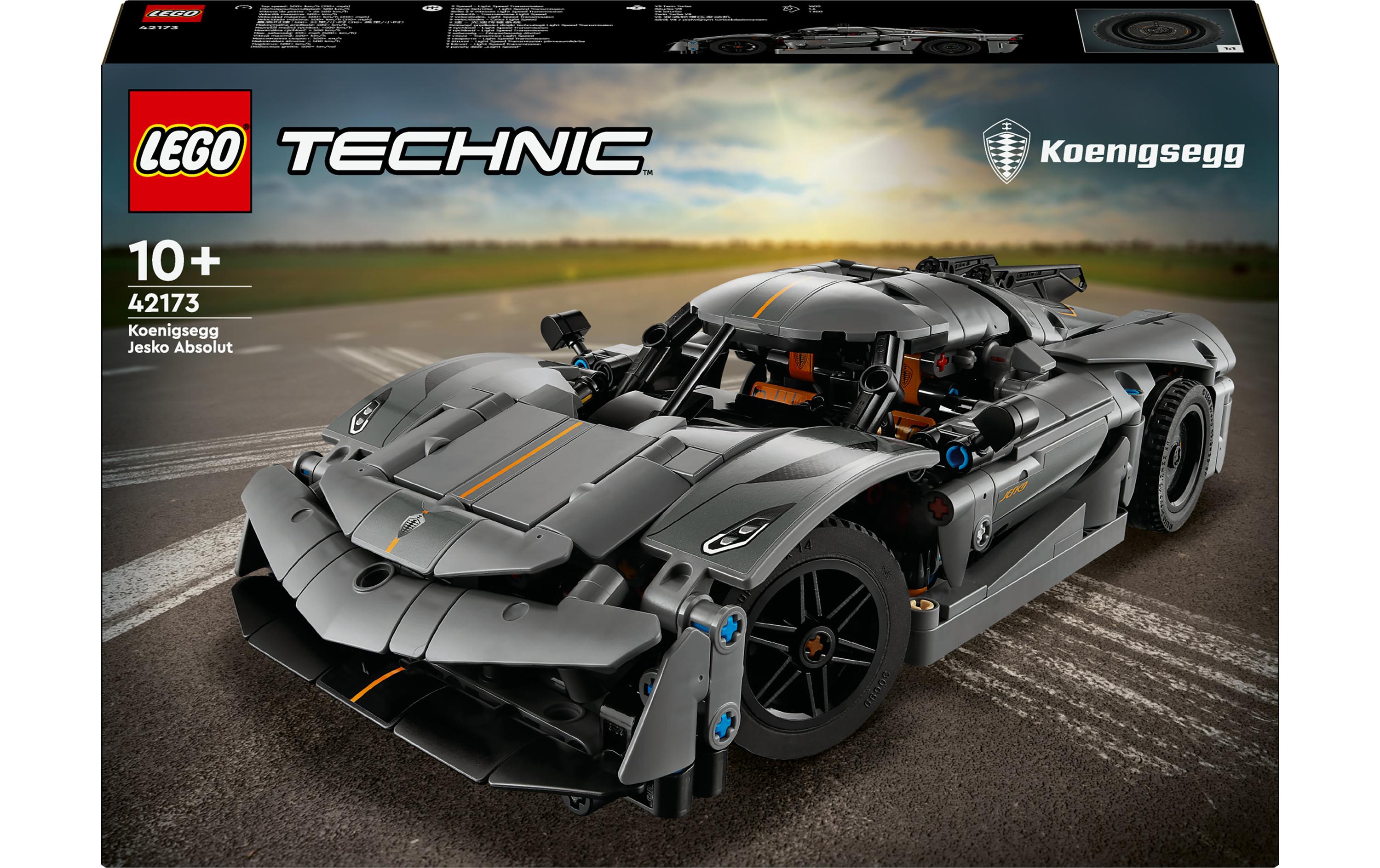 Technic Koenigsegg Jesko Supersportwagen 42173Bausatz Supersportwagen der Luxusklasse
