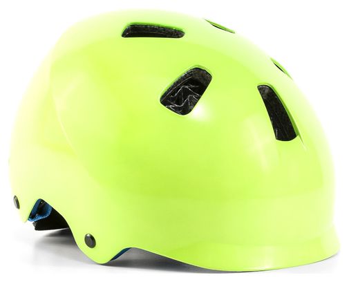 Casque Bontrager Jet WaveCel Vert vis / Bleu royal Adolescent
