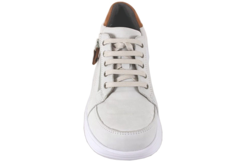 NEW FEET HVID SKO I NUBUCK