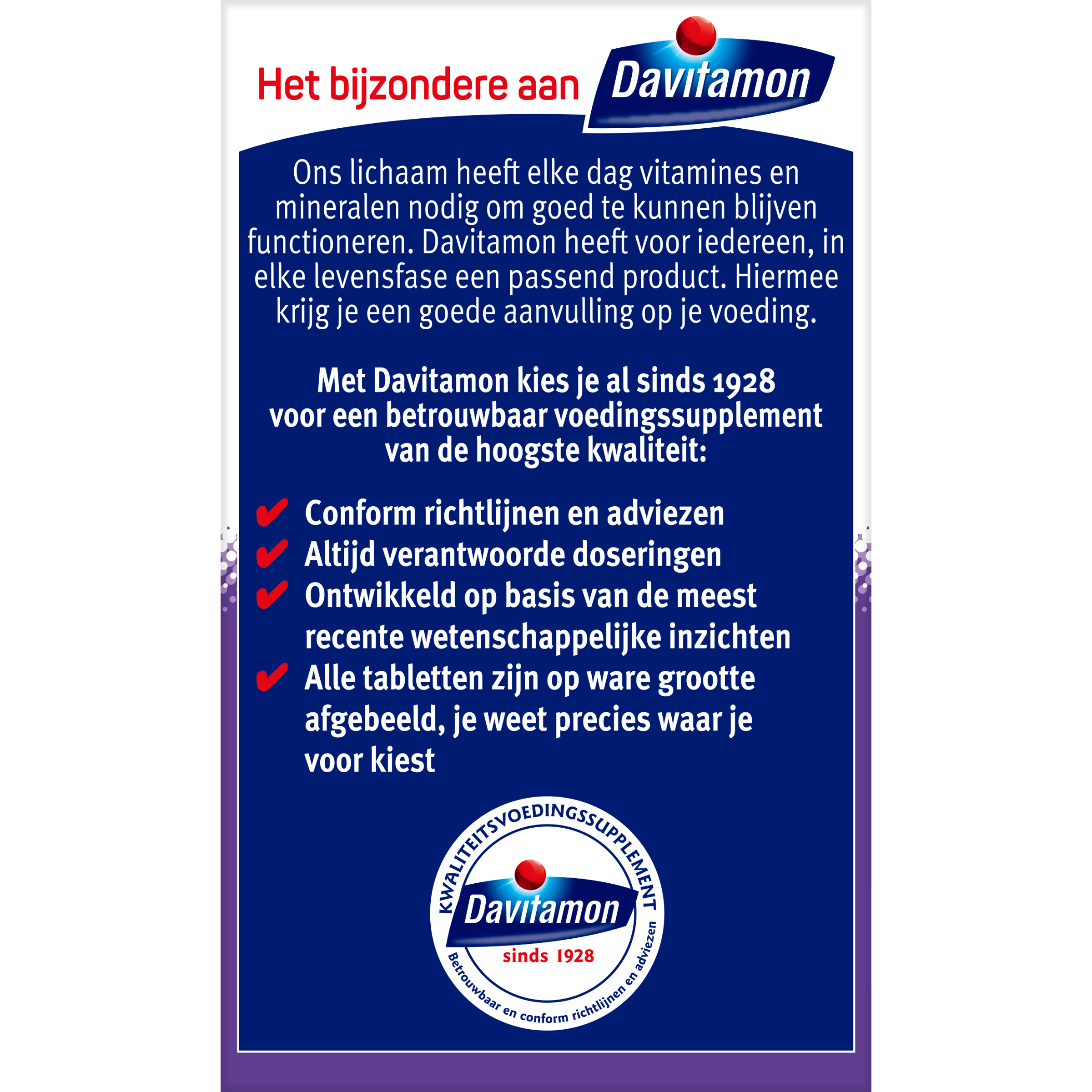 Davitamon Vitamine D3 20mcg (75 tabletten)
