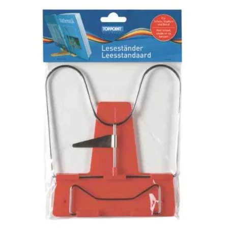 Toppoint 43710 Leseständer aus Metall und Kunststoff, sortiert