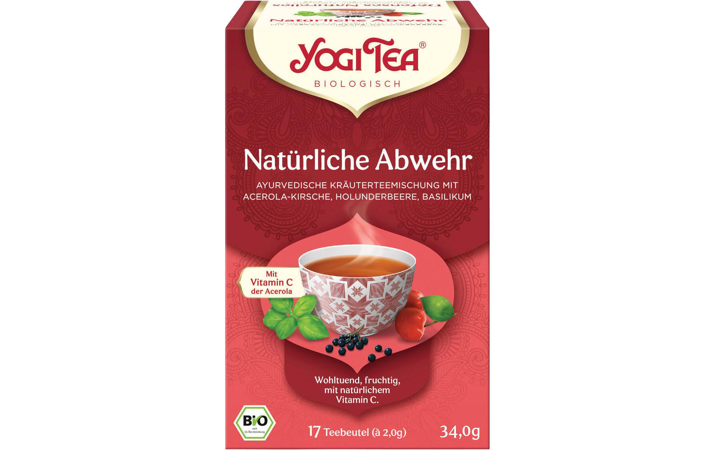 Teebeutel Natürliche Abwehr Kräutertee 17 StückAyurvedische Kräuterteemischung