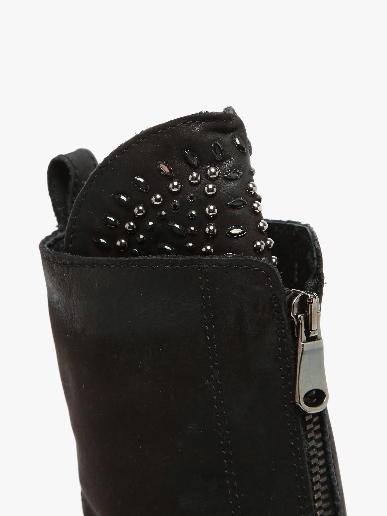Bottines Biker en cuir METISSE