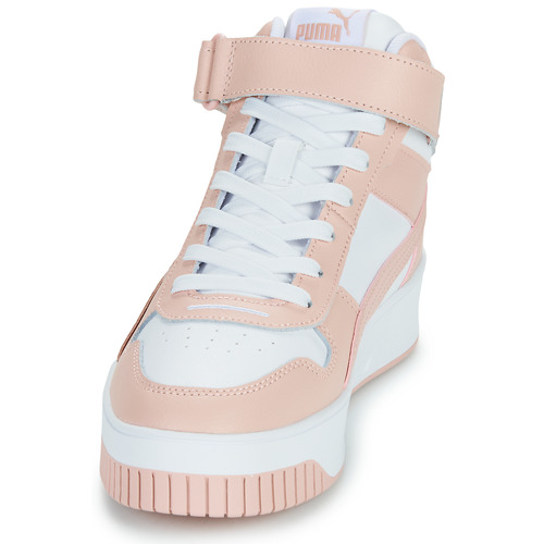 Puma - CARINA STREET MID - Blanc / Rose