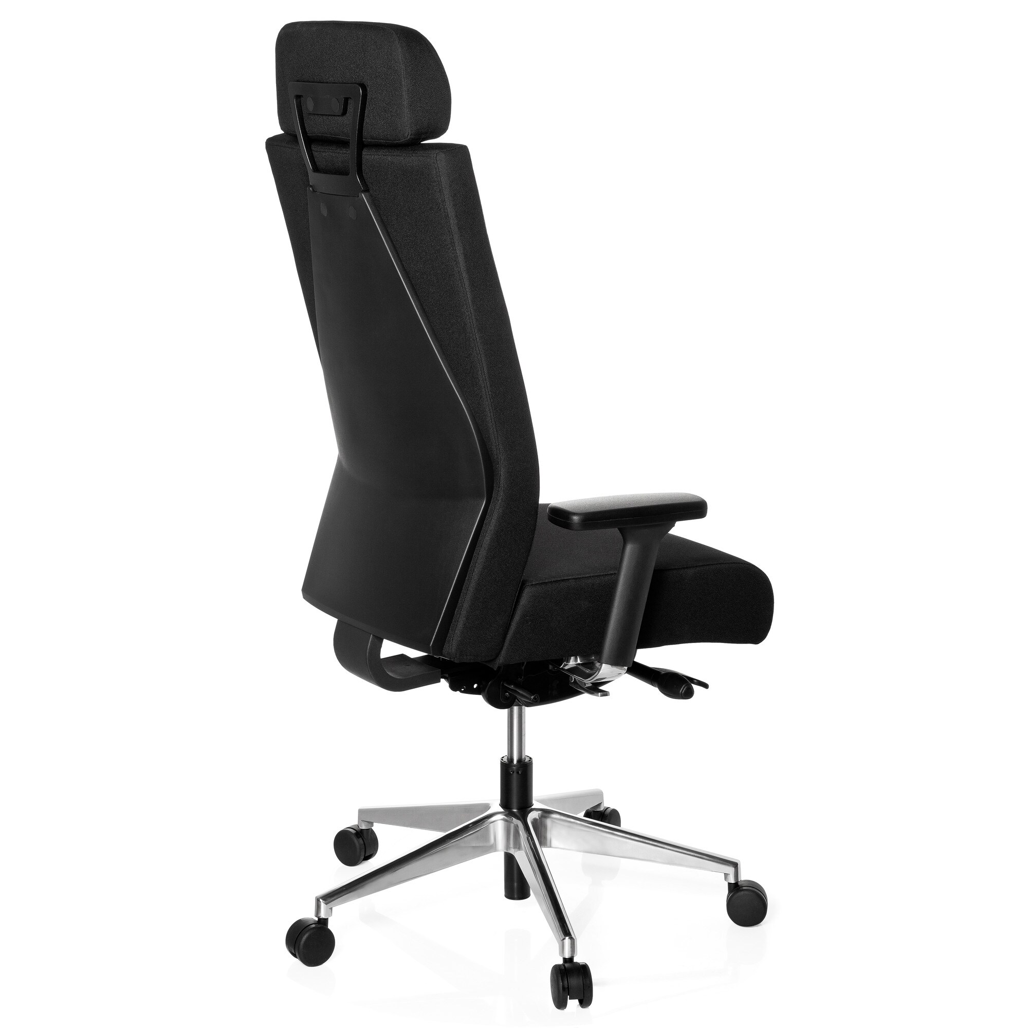Profi Bürostuhl PRO-TEC XXL Stoff mit Armlehnen (höhenverstellbar) hjh OFFICE