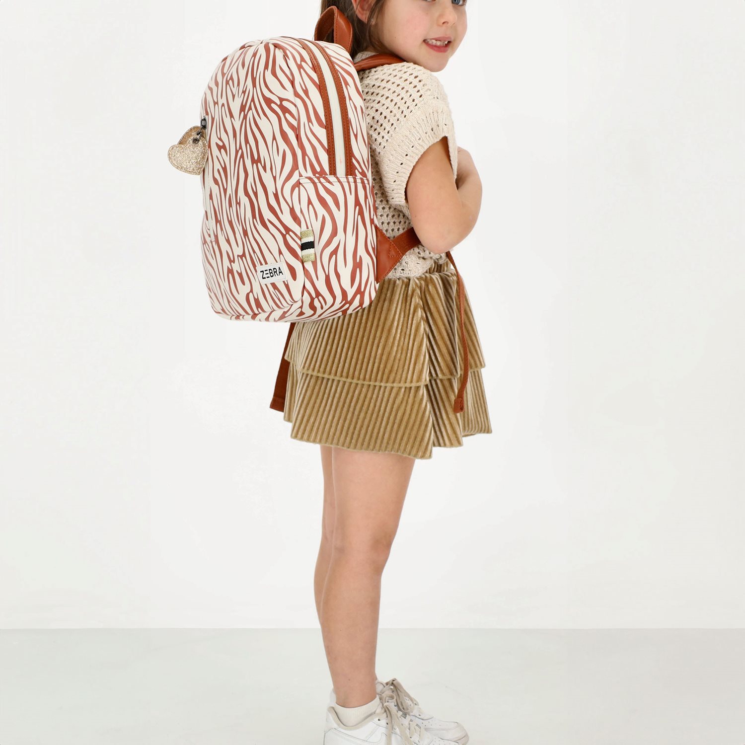 Zebra Trends Saar Backpack zebra brown