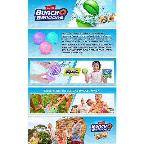 Bunch O Balloons genbrugelige vandballoner