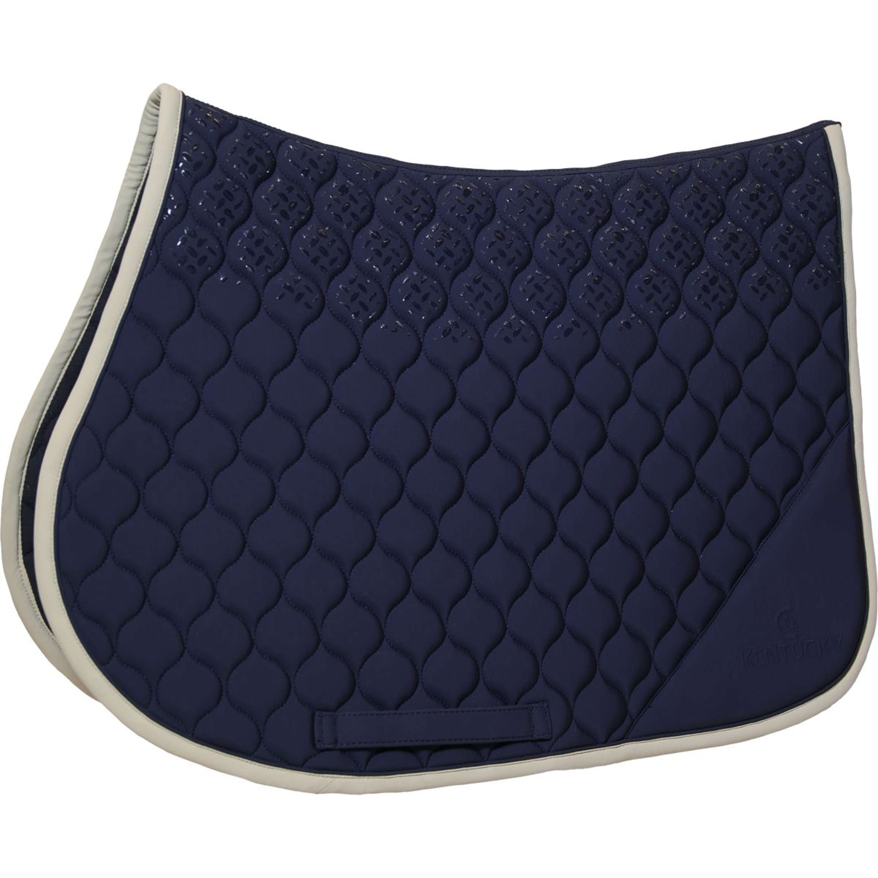 Kentucky Zadeldekje Softshell Onion Quilt Springen Navy/Beige