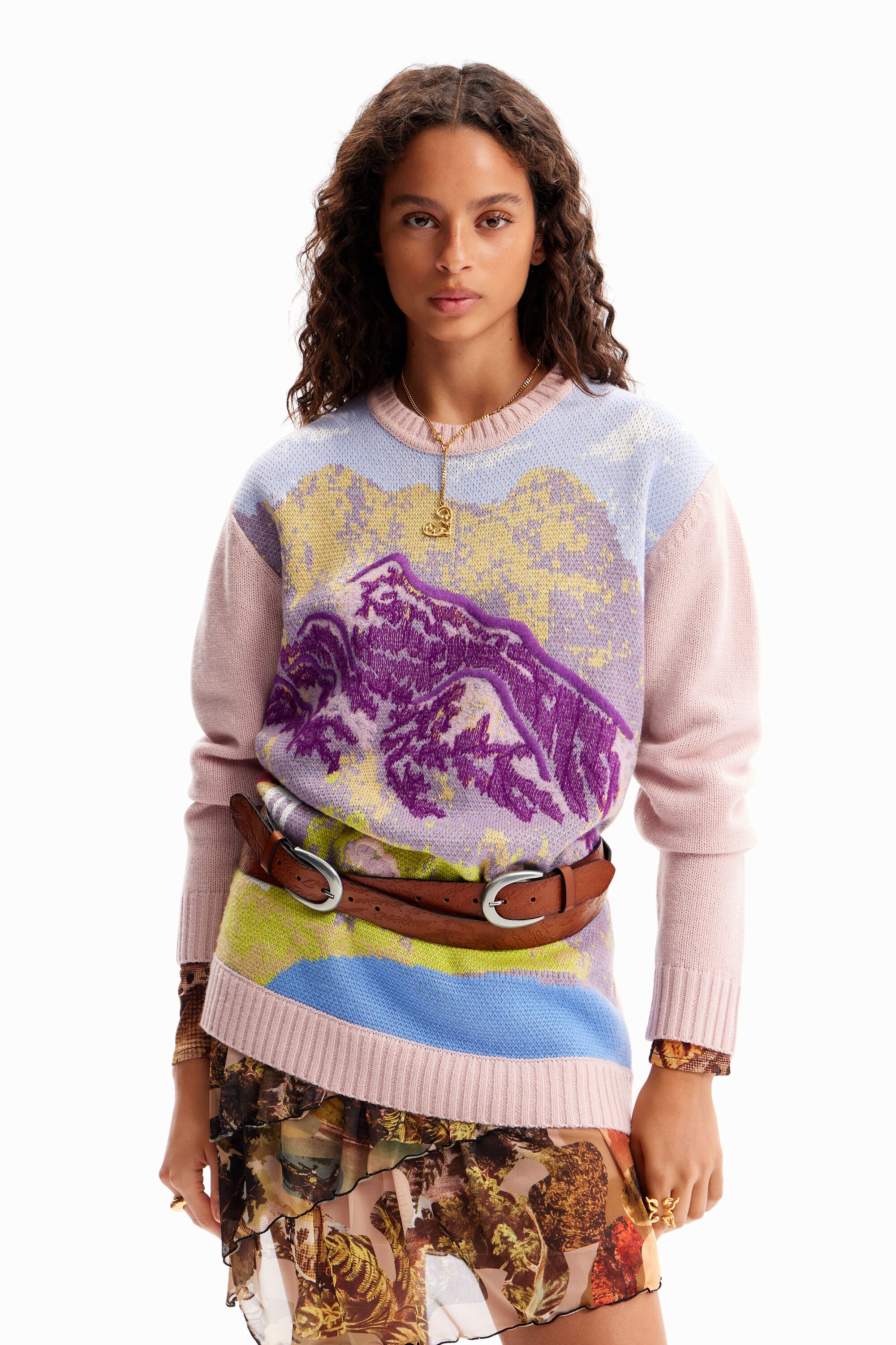 Pull paysage M. Christian Lacroix