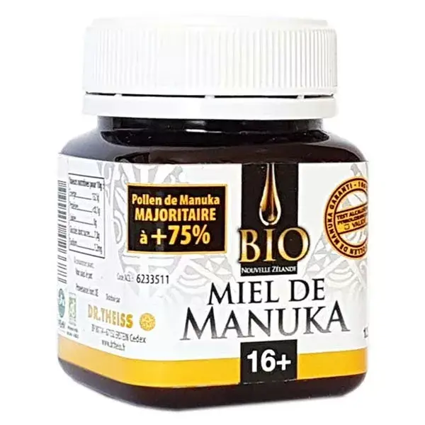 Mel de Manuka Orgânico Ativo 16+ 125g