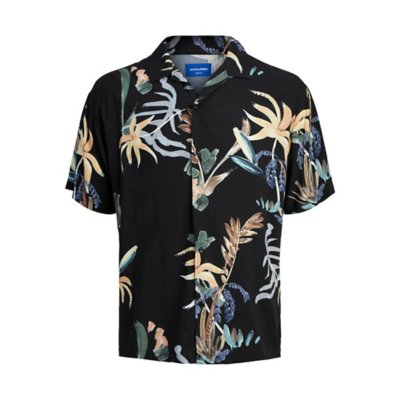 Chemise à manches courtes homme Jorluke Sodra Aop JACK JONES