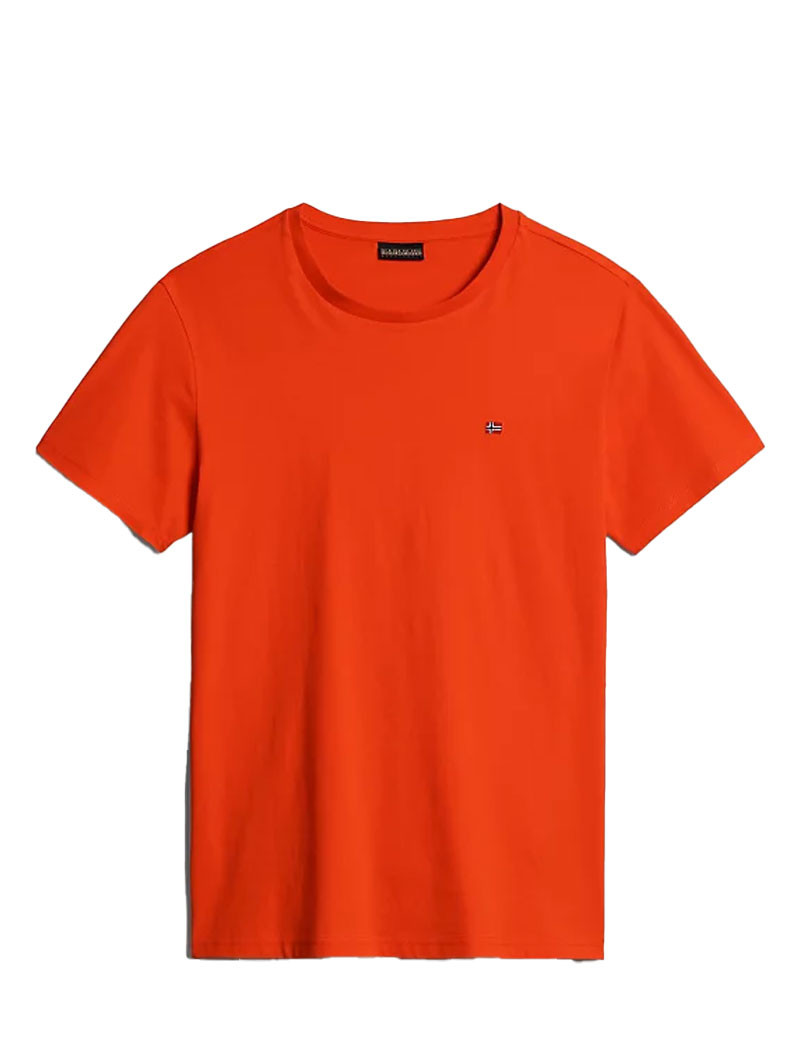 NAPAPIJRI T-SHIRT HOMME LOGO CŒUR ROUGE