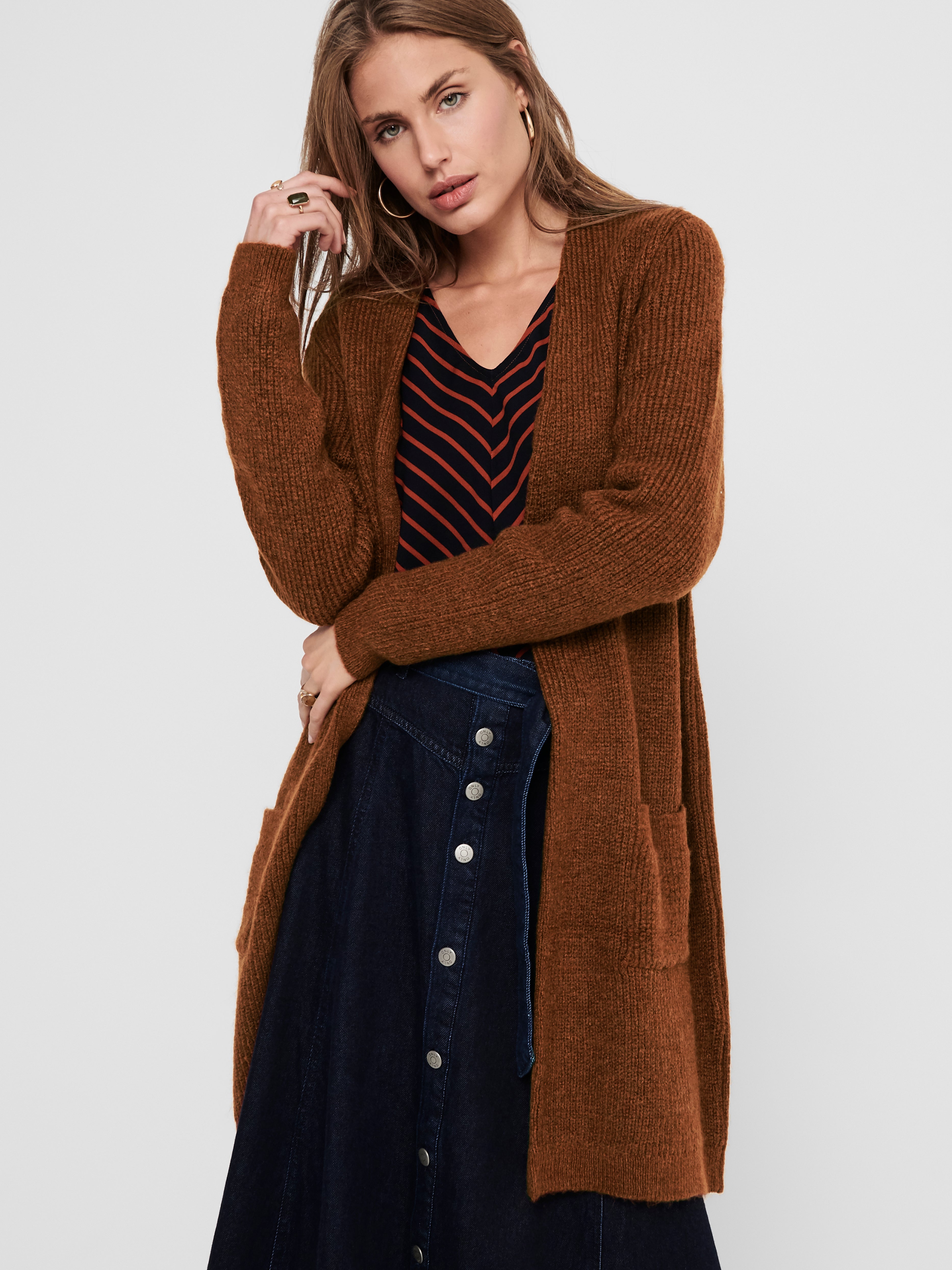 ONLJADE Strickjacke Ginger Bread