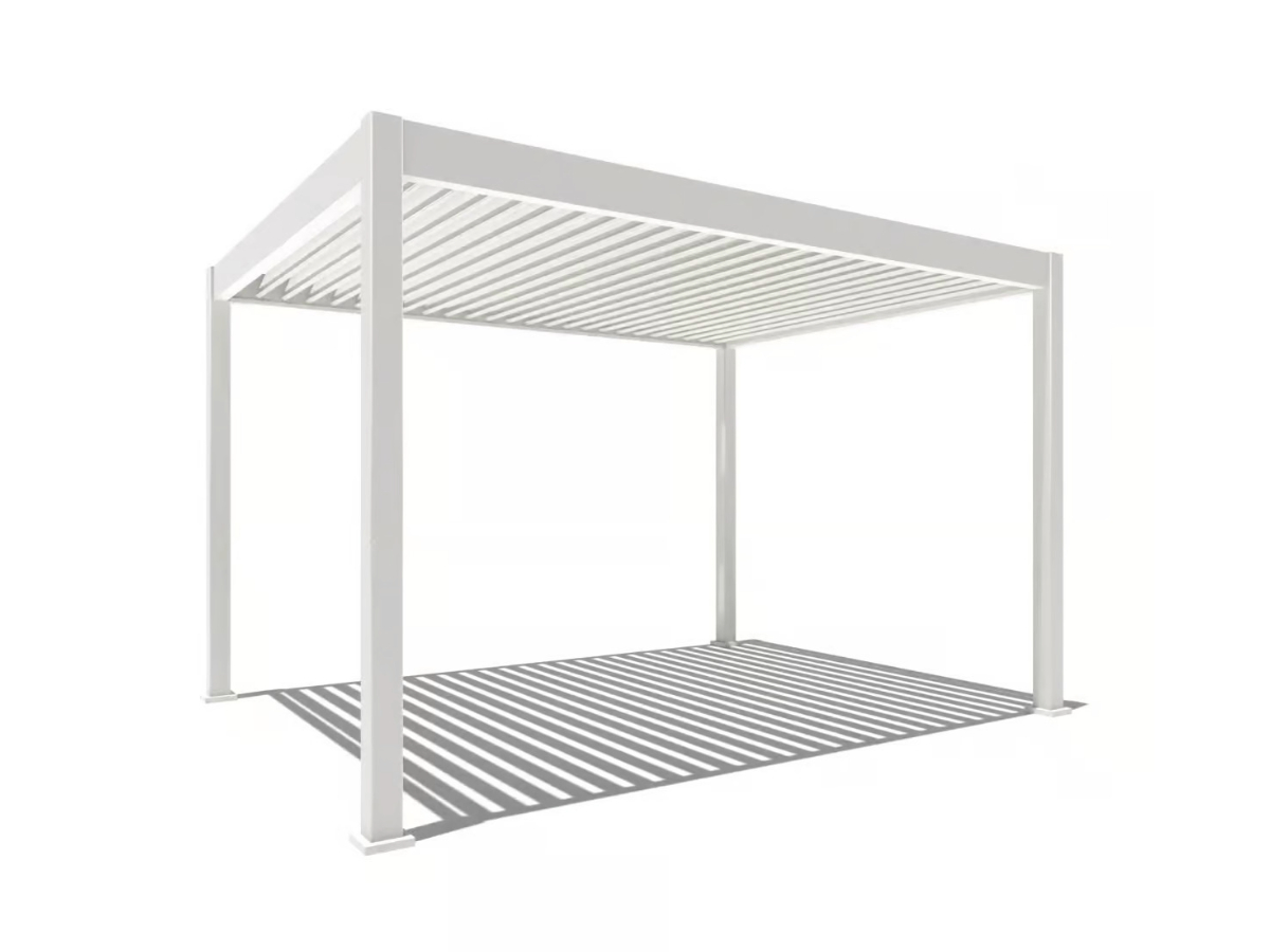 Orion Deluxe 300x400cm elektrische LED overkapping - wit
