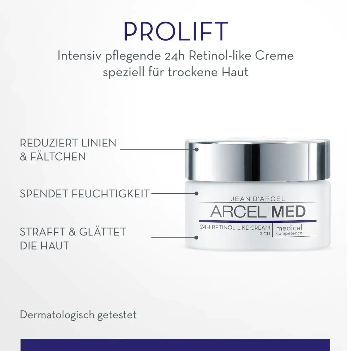 Arcelmed Prolift 24h Retinol-Like Cream Rich
