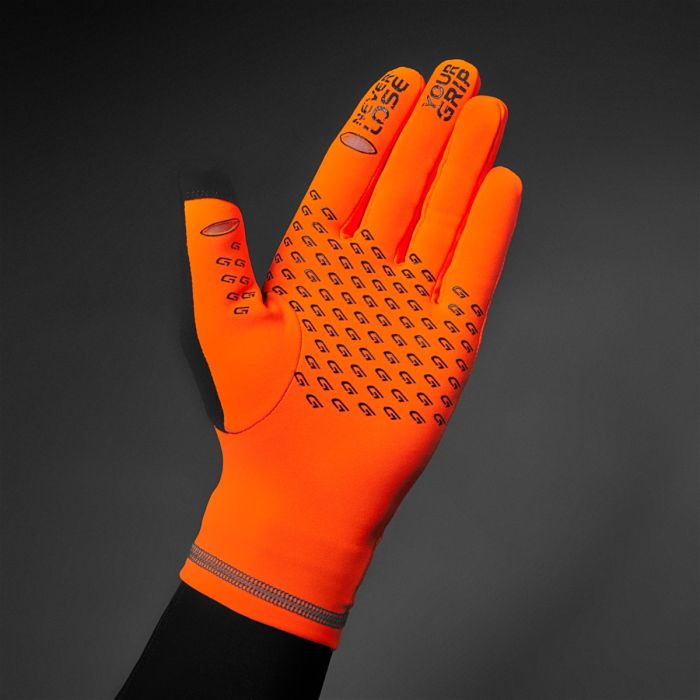 GripGrab Unisex Handsker Running Expert Hi-Vis Winter Glove Orange
