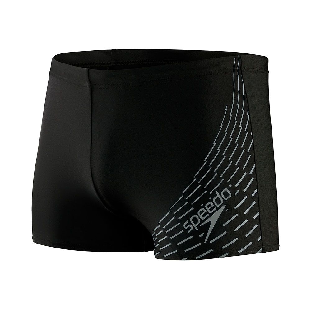 Speedo MEDLEY LOGO - Boxer de bain Homme black/grey