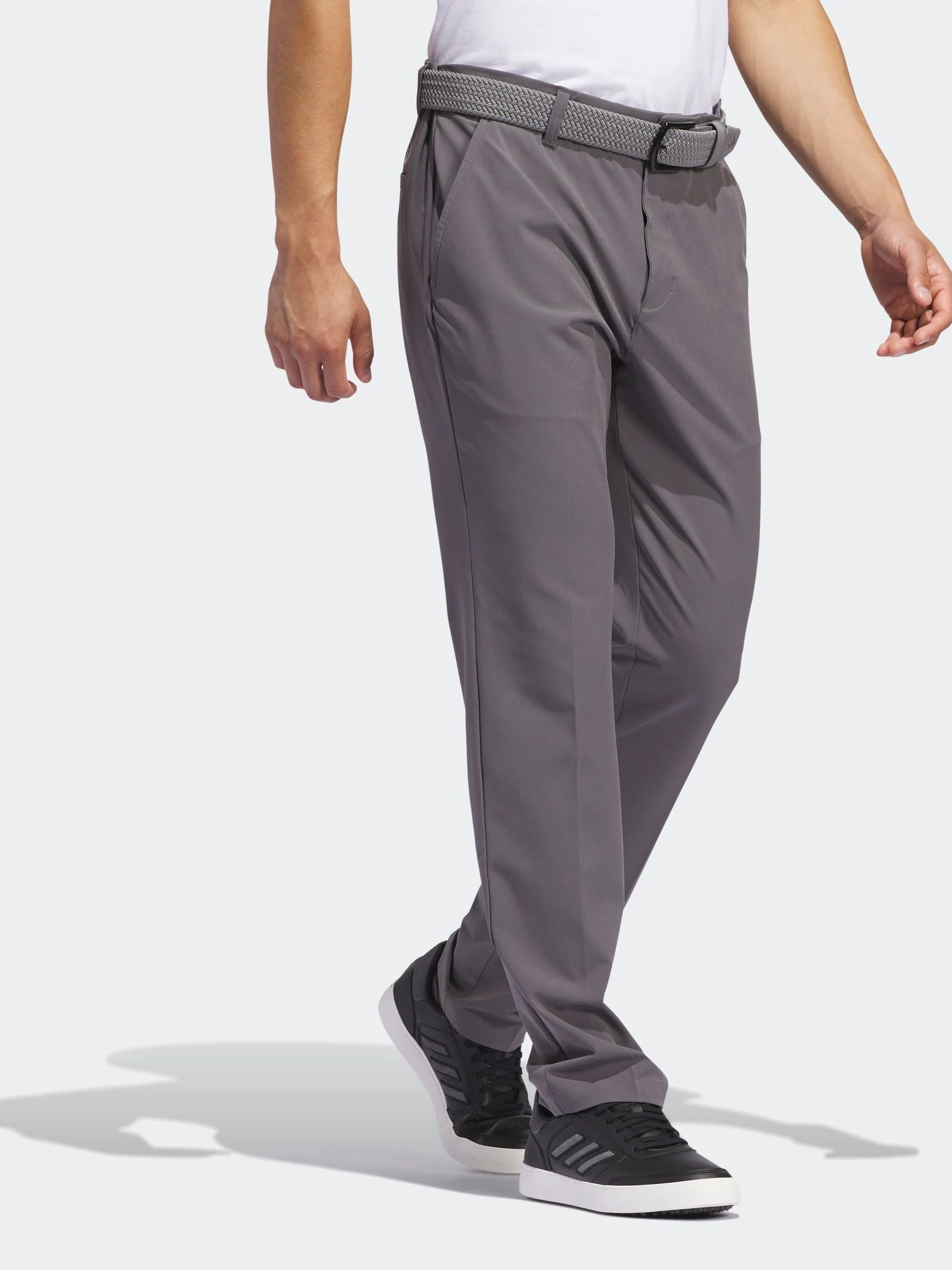 Grijs - adidas Golf broek met toelopende pijpen