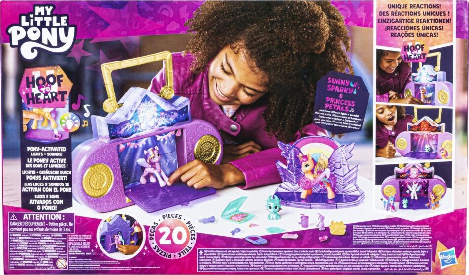 My Little Pony Legetøj - Musical Mane Melody Inkl. Figurer Og Tilbehør