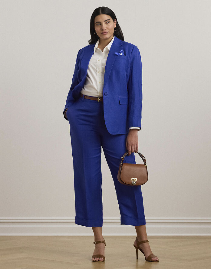 Lauren Ralph Lauren DRPY LIN VISC SUIT-PANT New sapphire