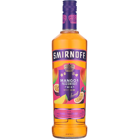 Vodka m. mango- og passionsfrugtsmag